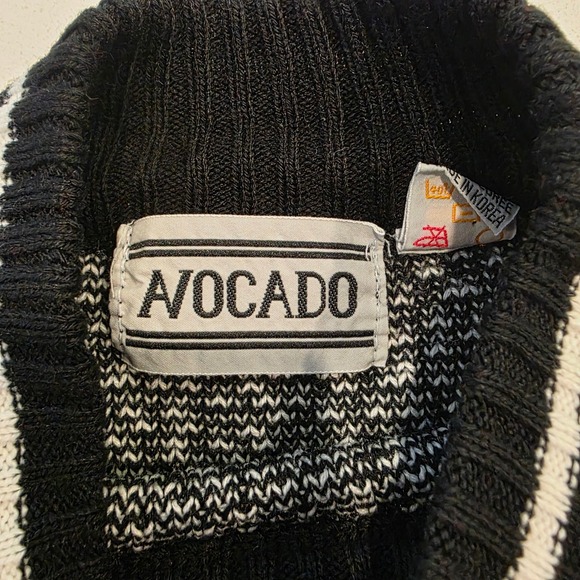 AVOCADO Scottie Dogs Crew Neck Sweater Women's M Acrylic - Picture 7 of 11